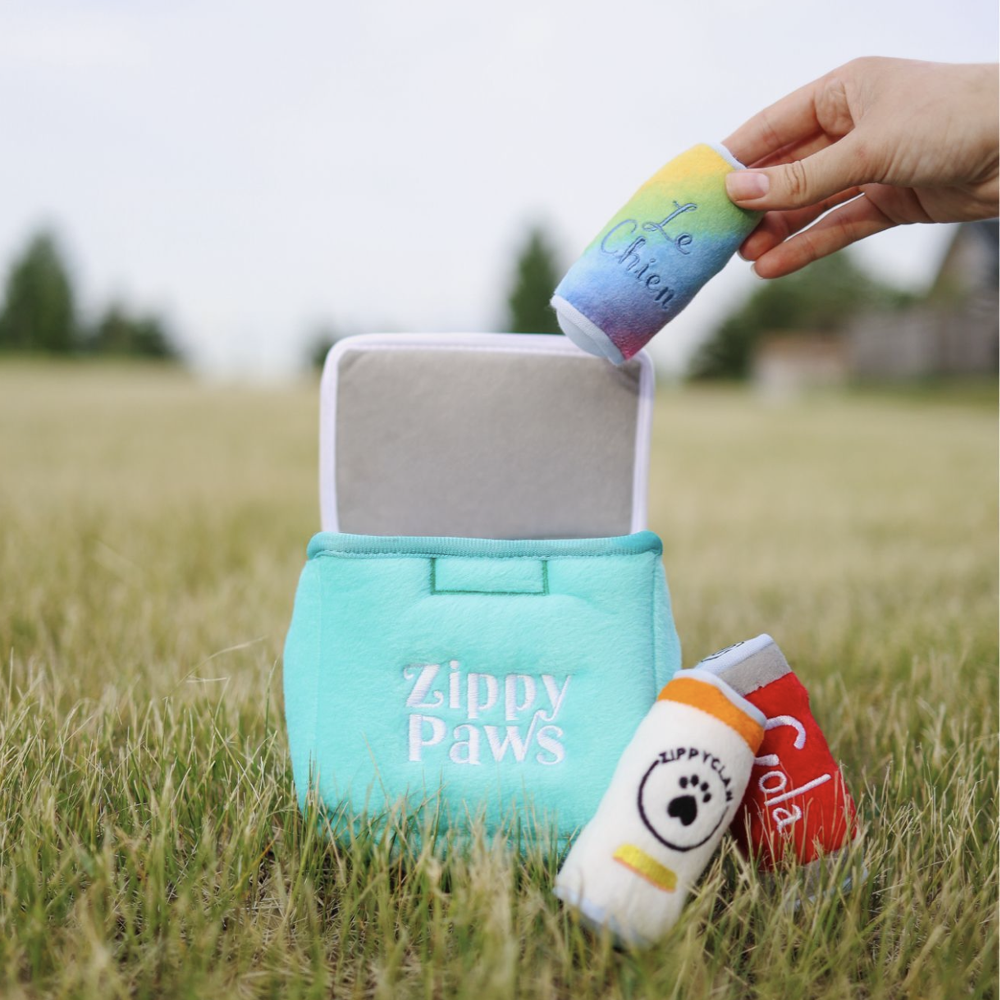 peluche de flair coffre a glace pour chien