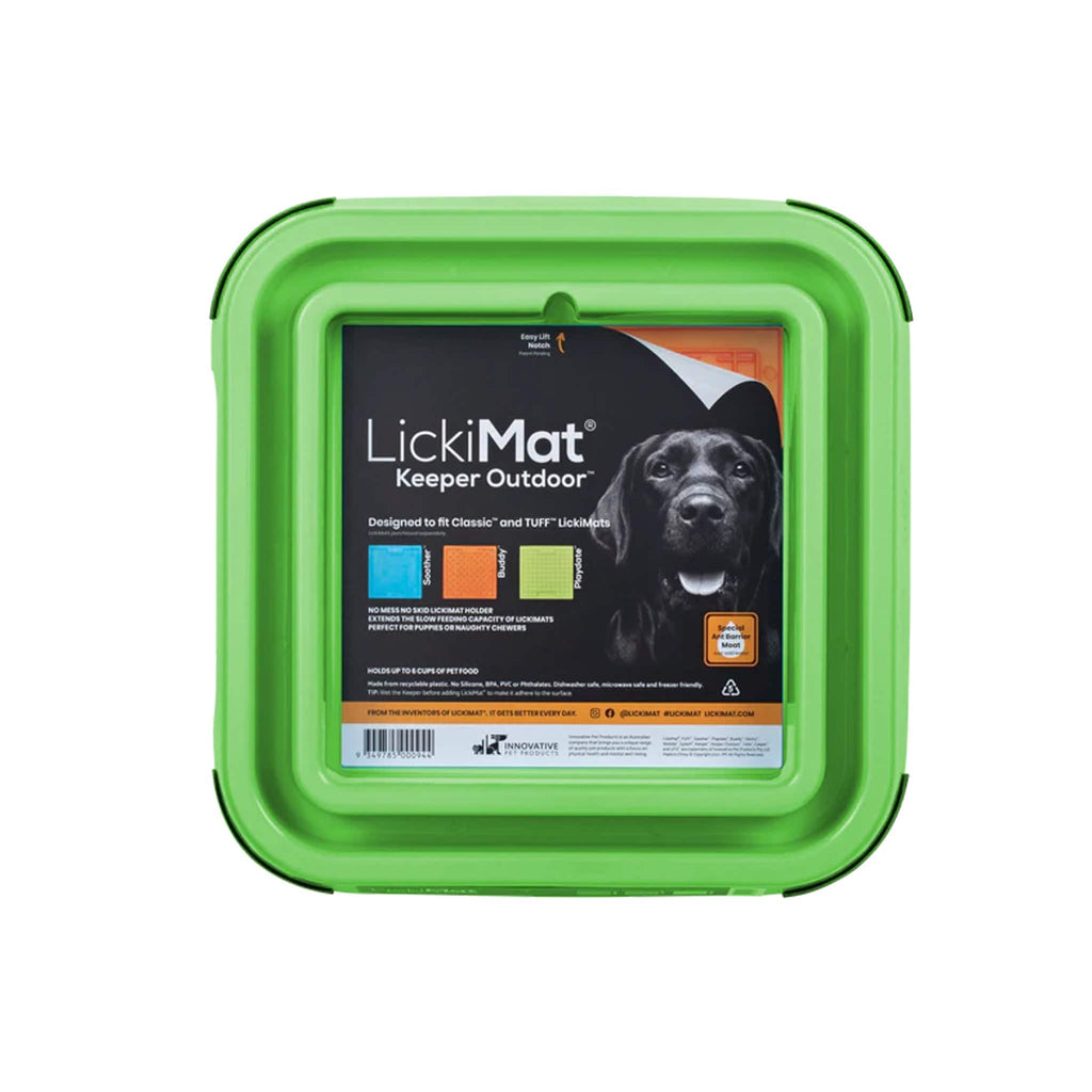 Lickimat Keeper outdoor vert front