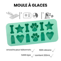 moule à glaçon silicone pour chien