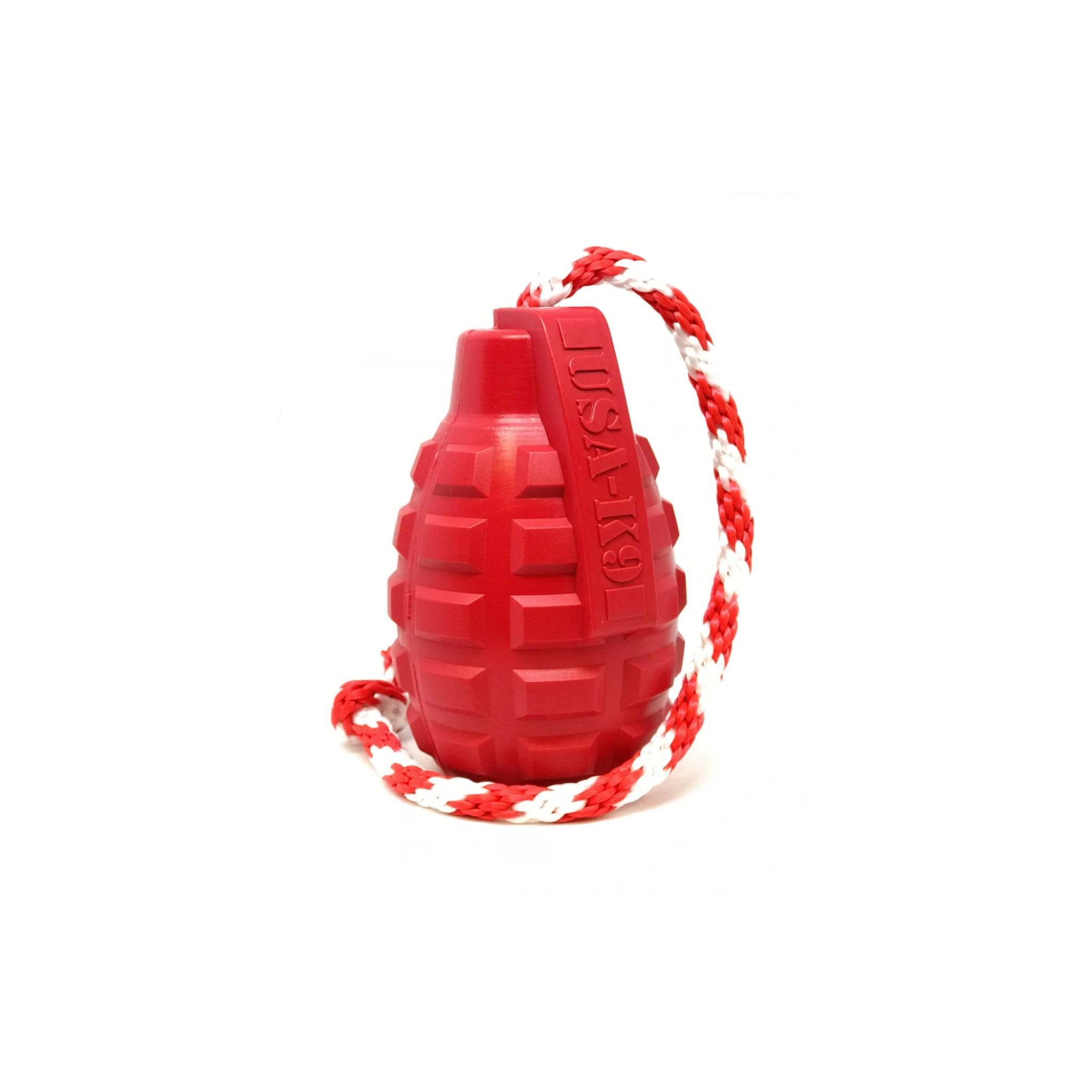 Jouet à tirer et remplir K9 Grenade - aPETite Store