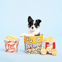 jouet pour chien popcorn peluche