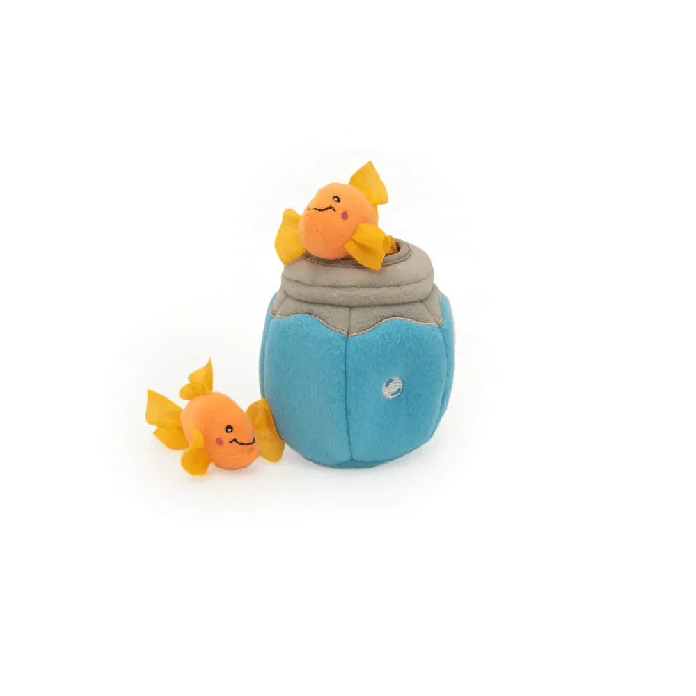 peluche de flair pour chat aquarium