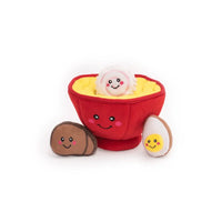 peluche d'occupation bol de ramen zippy paws
