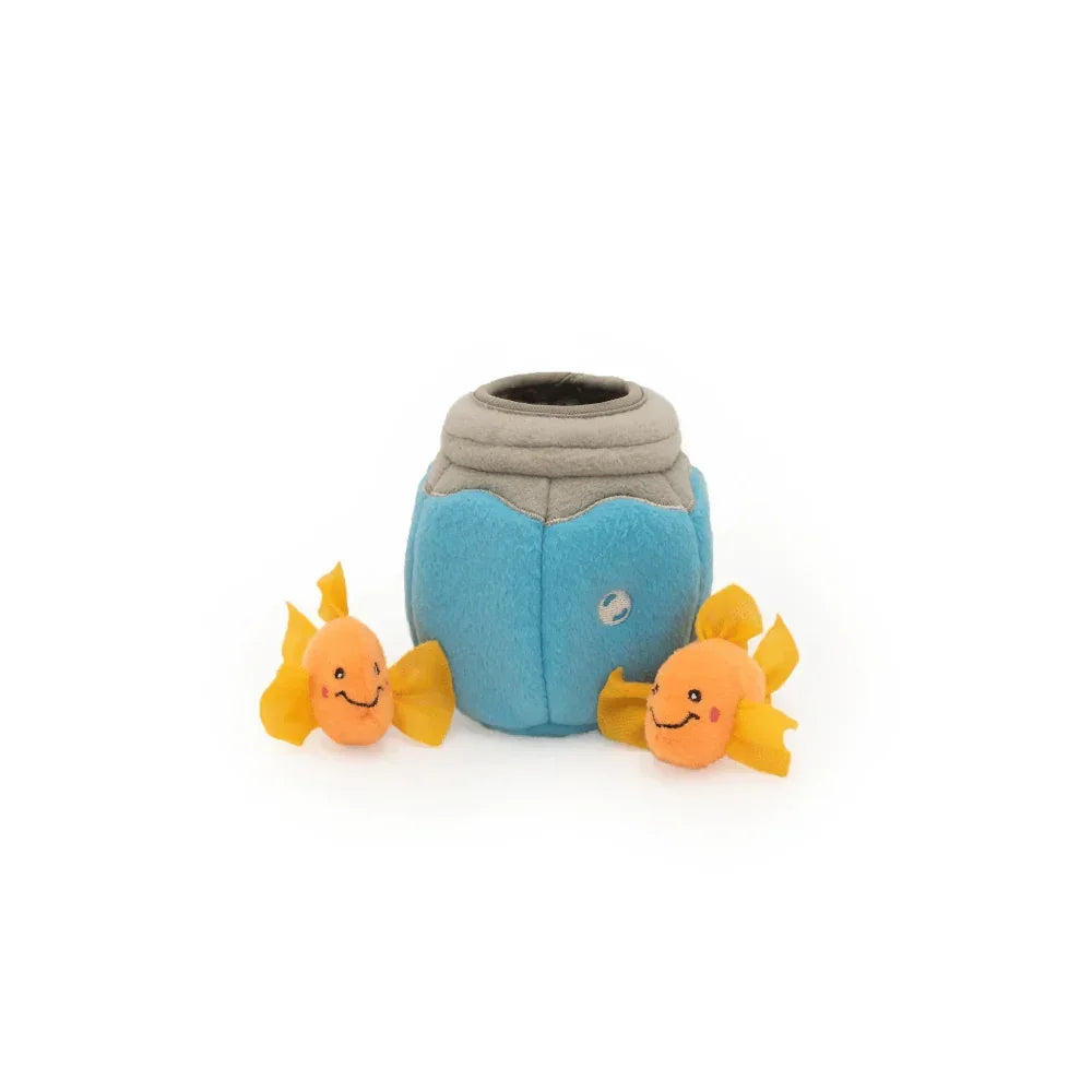 peluche de fouille poisson