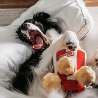 peluche pour chien pop corn
